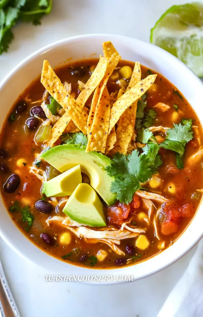 THURSDAY LUNCH: CHICKEN TORTILLA SOUP