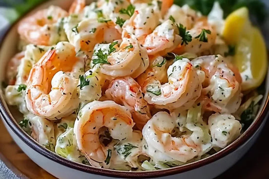 MONDAY LUNCH: CREAMY SHRIMP SALAD!