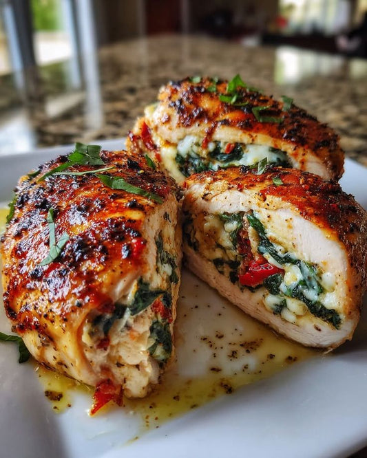 WEDNESDAY DINNER:  LADLE STUFFED CHICKEN atop corn succotash