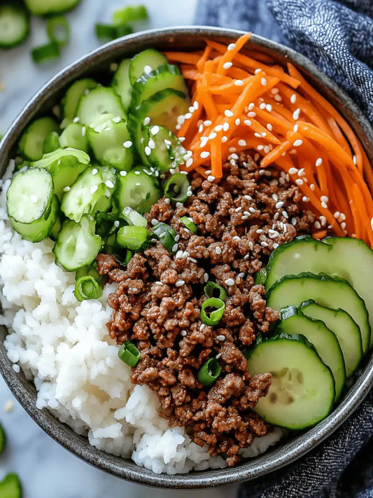 WEDNESDAY LUNCH:  BEEF BULGOGI BOWL
