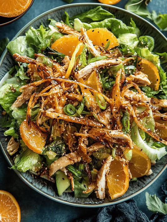 WEDNESDAY LUNCH:  SESAME GINGER CHICKEN SALAD